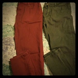 ankle pants for the fall selling them together